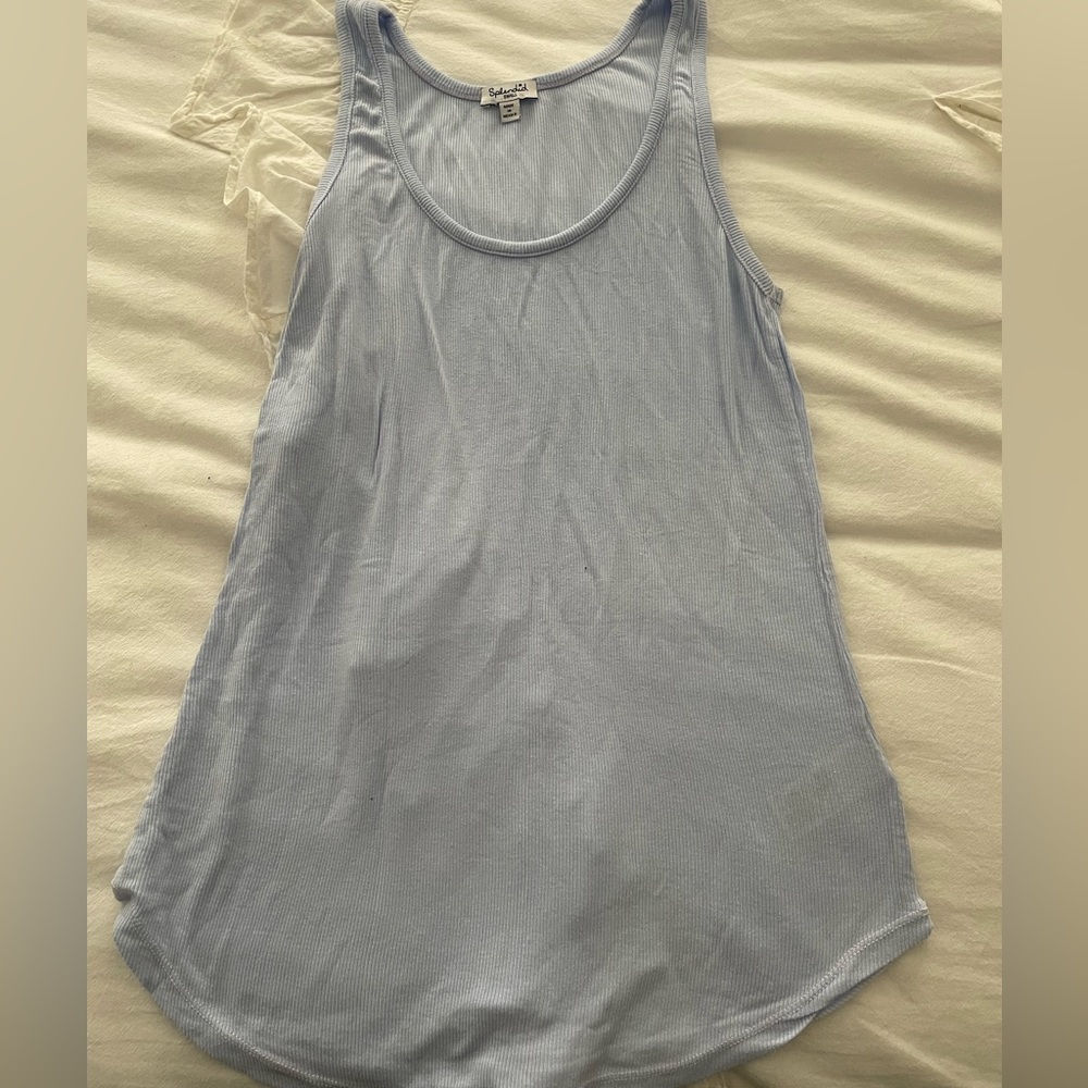 Blue tank
